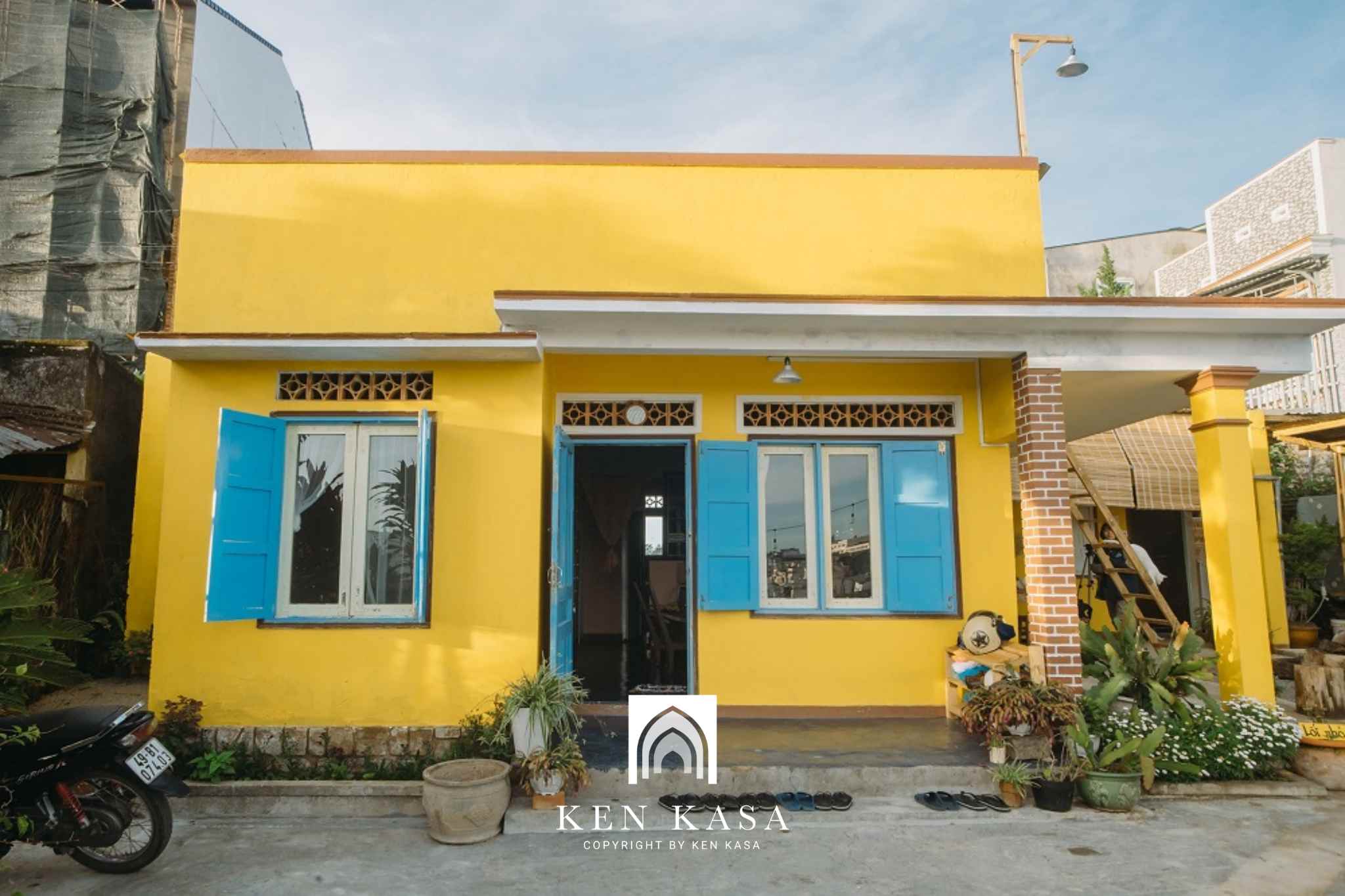 Gam màu cần chọn khi thiết kế homestay trong ngõ nhỏ 